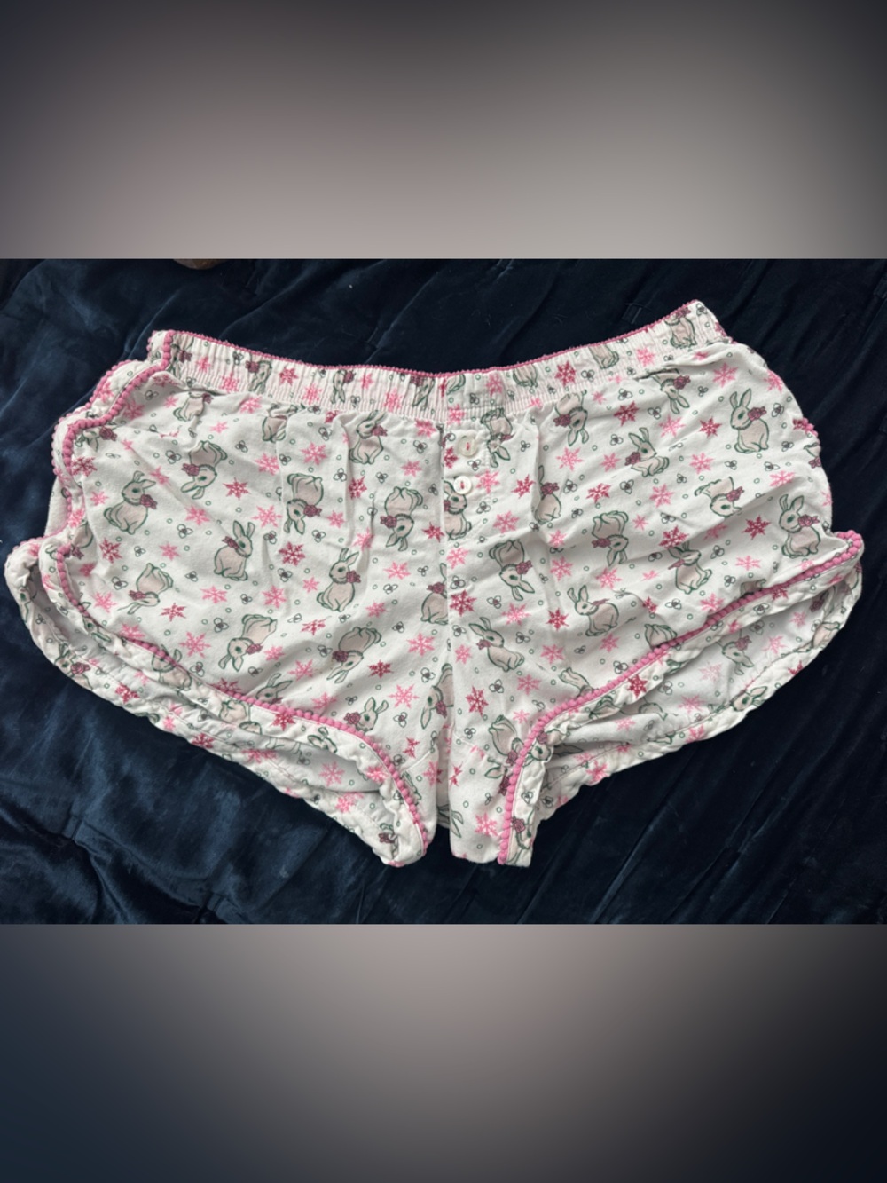 2010s Victoria’s Secret Flannel Pajama Shorts